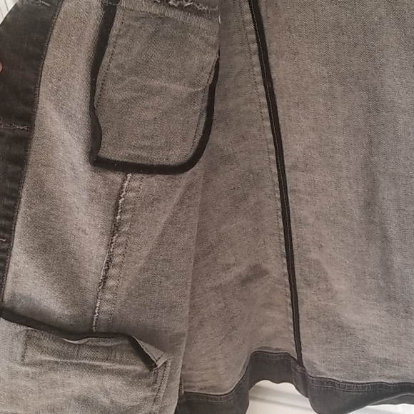 Chico's Platinum Black Denim Jacket - Picture 9 of 10